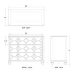 Savannah Dresser 3 Drawer Dressers Bramble 10