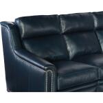 Raiden Reclining Sofa with Power Headrest – Two Piece Back 204-90-2 Sofas Blue 16