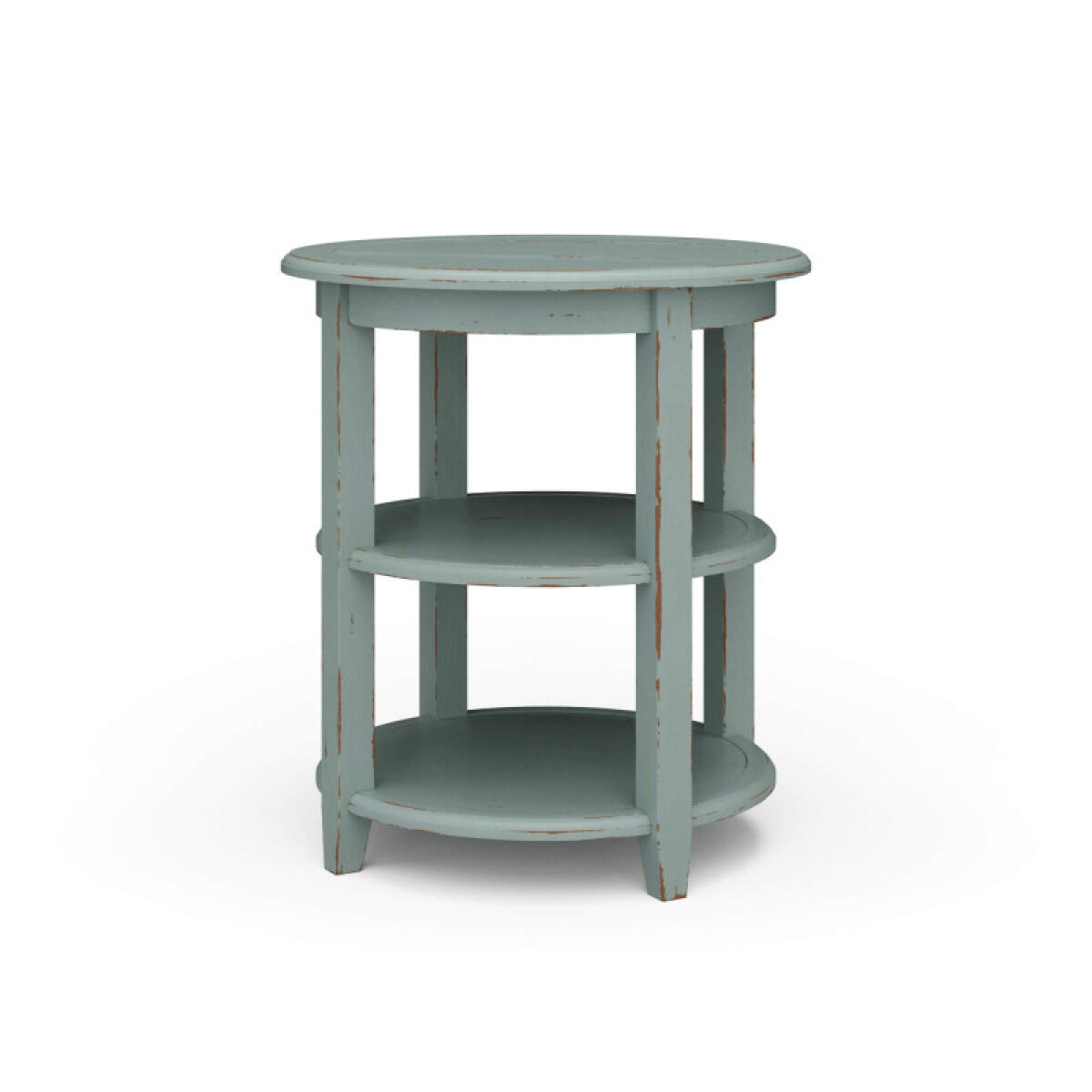 82b2c2d30222a1dbcf2c886196c77c69 Luna Round 3 Tier Side Table - Image 1
