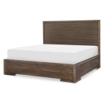 4290 Architect BR Complete Panel Bed W. 2 Side Storage Queen 5/0
