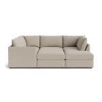 Beckham Thin Track Arm Modular Pit Sectional Sectionals Bassett Furniture 11