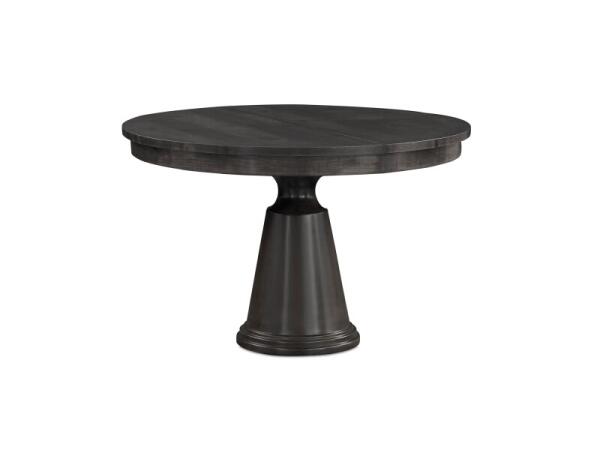 Origins Nichols Round Dining Table with Leaf Dining Tables Bassett Furniture