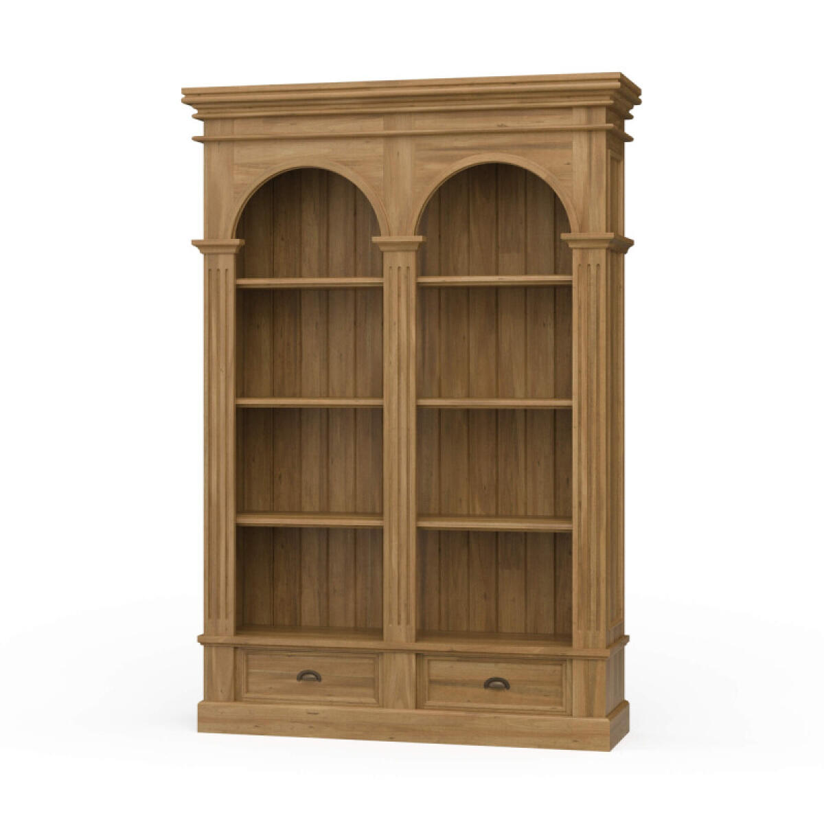 832c926ce9a8b160ace1831a2cebd42f Roosevelt Double Arch Bookcase - Image 1