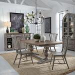 River Place 5 Piece Trestle Table Set Dining Sets Dining Sets 5