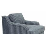 Stockten Indigo English Arm Chair with Casters - Image 5