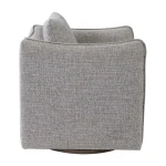 Corben Swivel Chair, Stone - Image 9