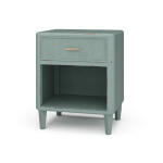 Lexington 1 Drawer Bedside Table W/ Rattan