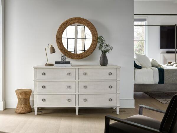 Modern Farmhouse Fallon Mirror Bedroom Mirrors Cream 6