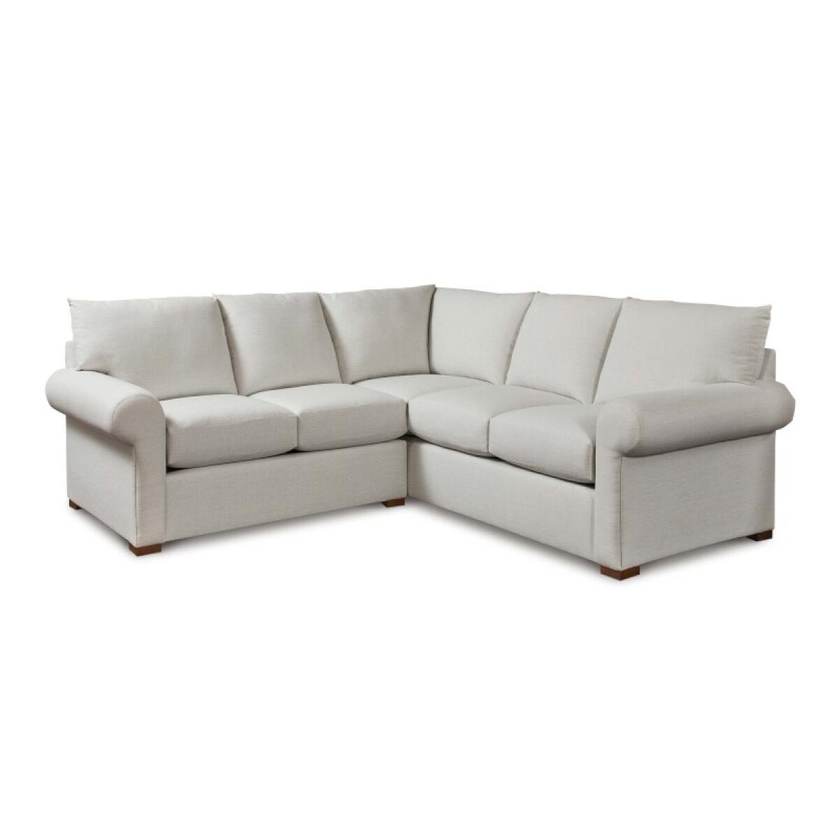 83dcff6e901922699739084ced653990 Hanover Roll Arm L-Shaped Sectional - Image 1