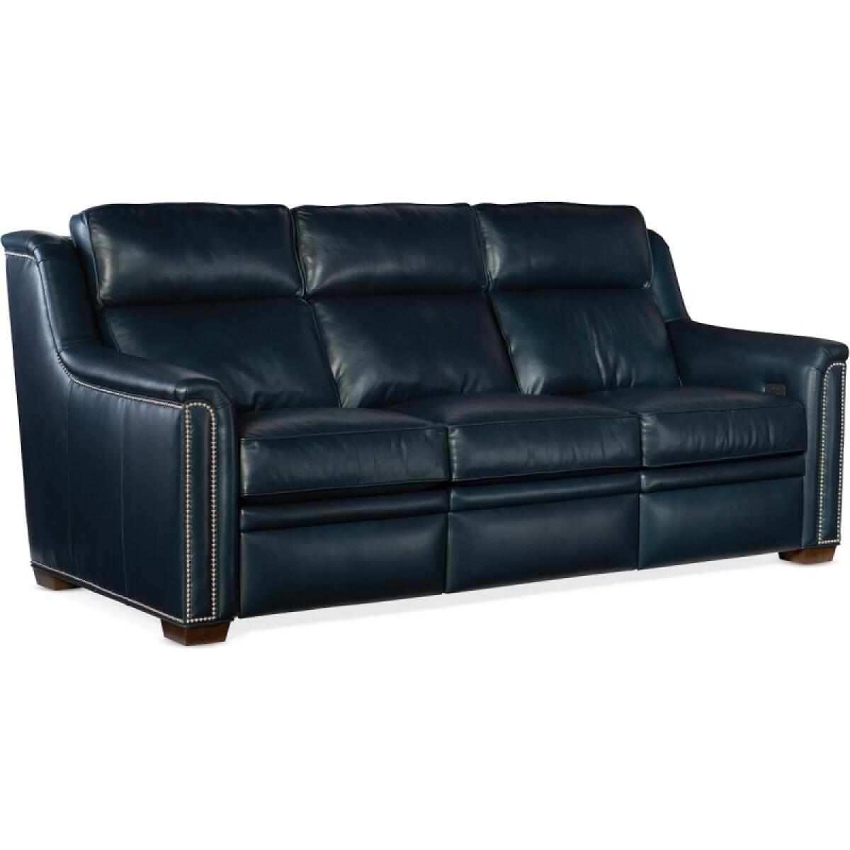 Raiden Reclining Sofa with Power Headrest – Two Piece Back 204-90-2 Sofas Blue 2 Raiden Reclining Sofa with Power Headrest – Two Piece Back 204-90-2 Sofas Blue 2