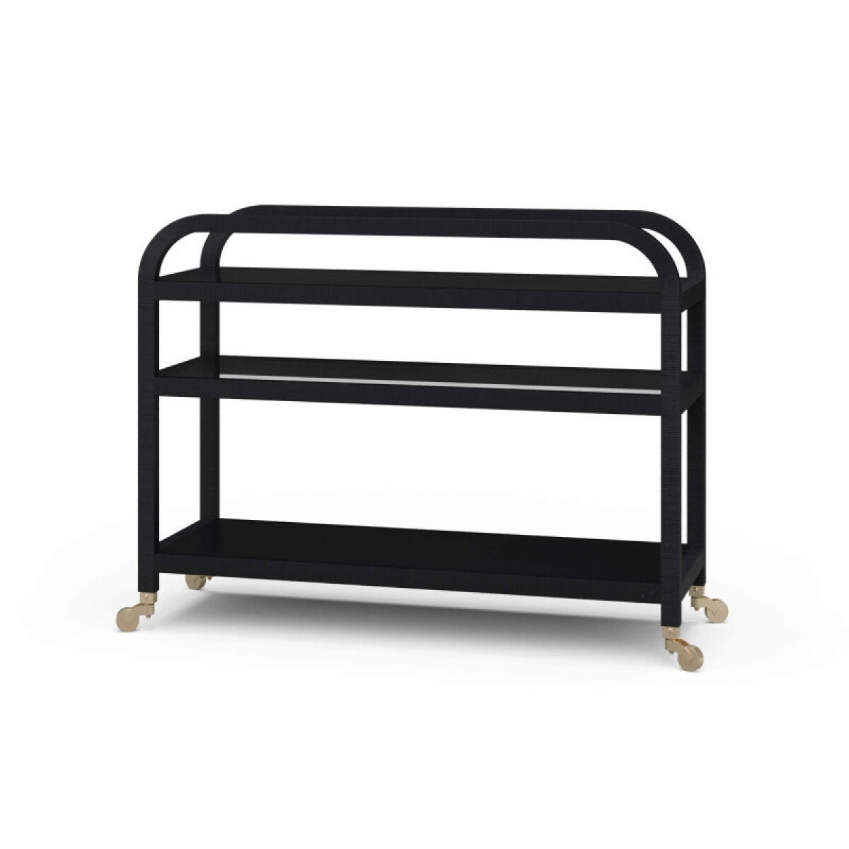 844e35d5798bf166aa765614b2ef8ee8 Vannes Bar Cart W/ Rattan - Image 1