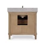 Hayward Single Vanity W/ Sink & Marble Top - Image 8