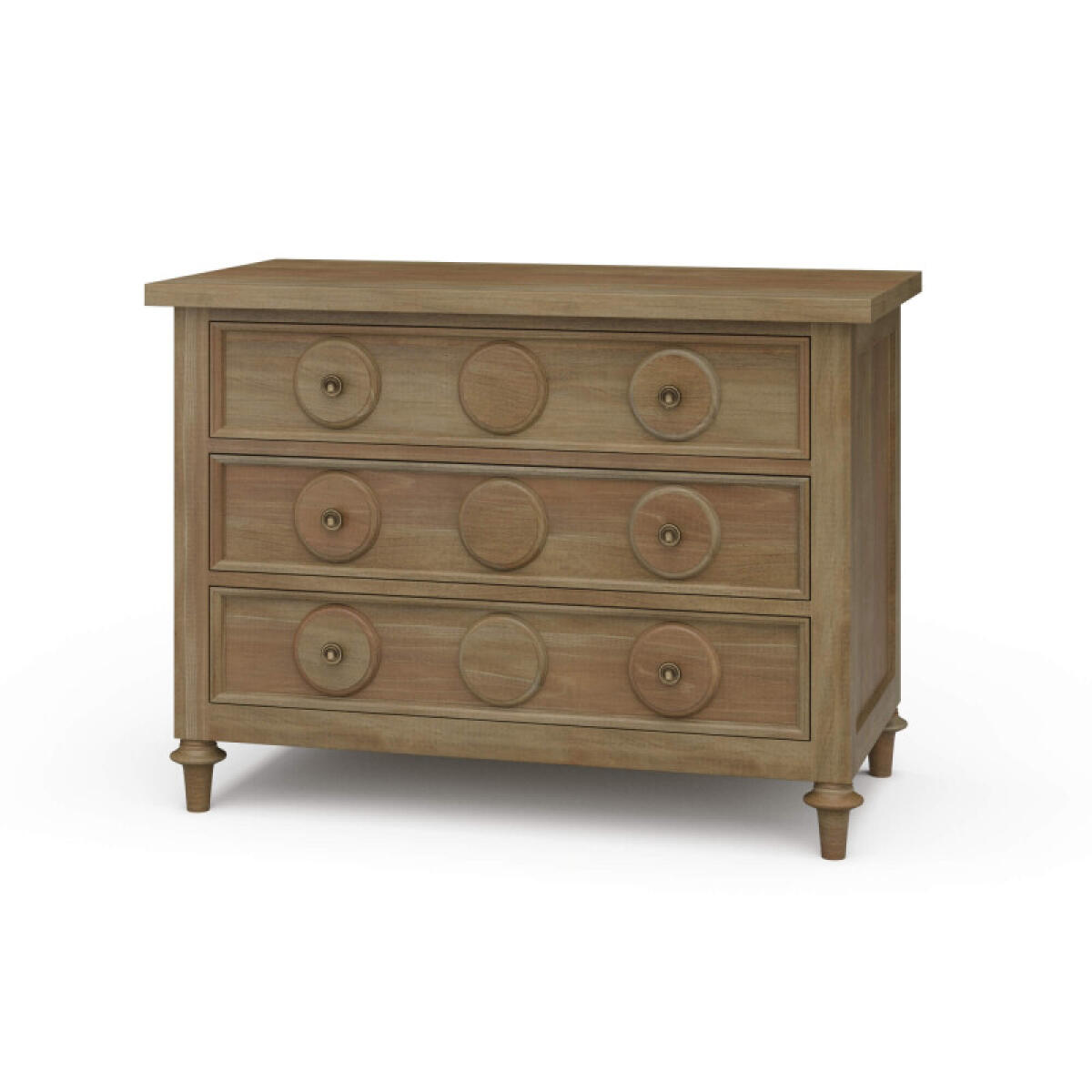 8491645f7f4dcf8ba20d2a15c1082a07 Laguna 3 Drawer Bedside Table - Image 1