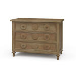 Laguna 3 Drawer Bedside Table