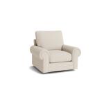 True Custom™ True CustomÂ® Large Panel Arm Swivel Chair Chairs Bassett Furniture 10