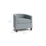 Maxwell Barrel Back Accent Chair - Image 5