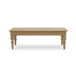 Madison Turned Leg Coffee Table - Image 4