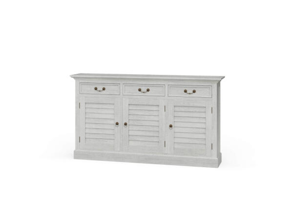 Narrow Shutter 3 Door Sideboard Dining Storage Bramble