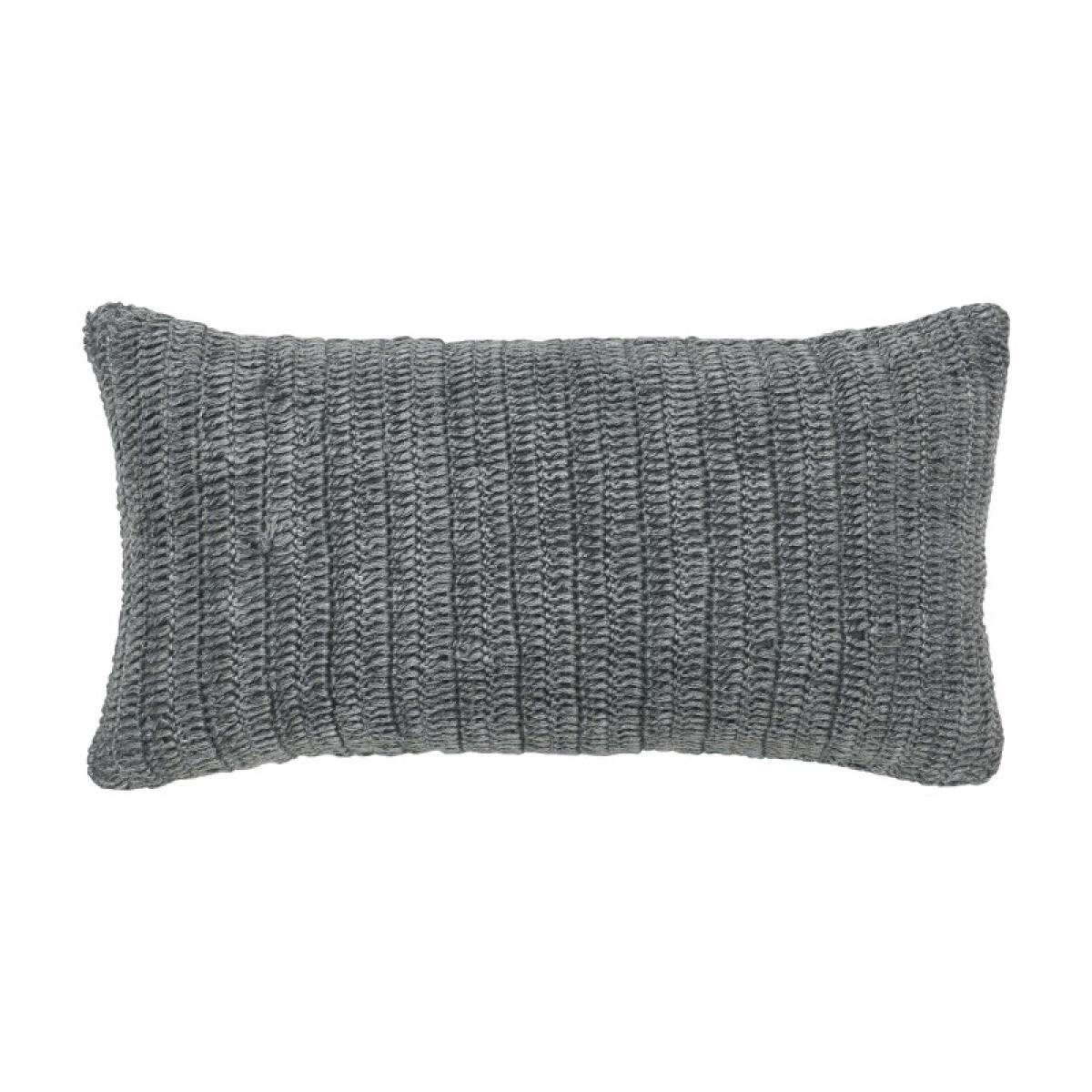 850fce9db2e3f086838e341e22413637 Rina Stone Gray Pillow Cover - Image 1