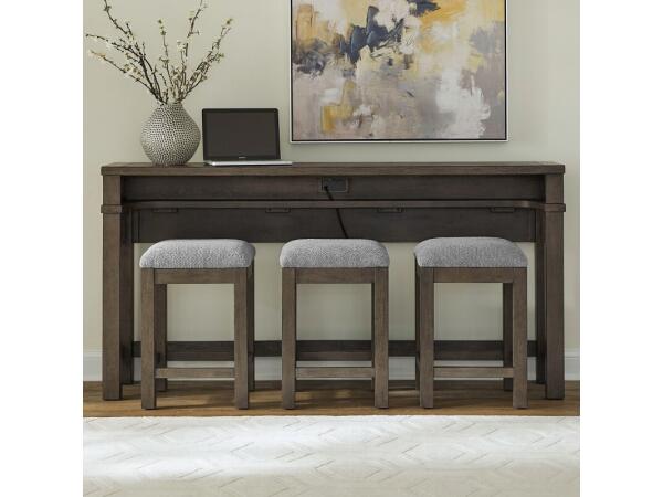 Cascade Falls 4 Piece Set Table Sets Brown