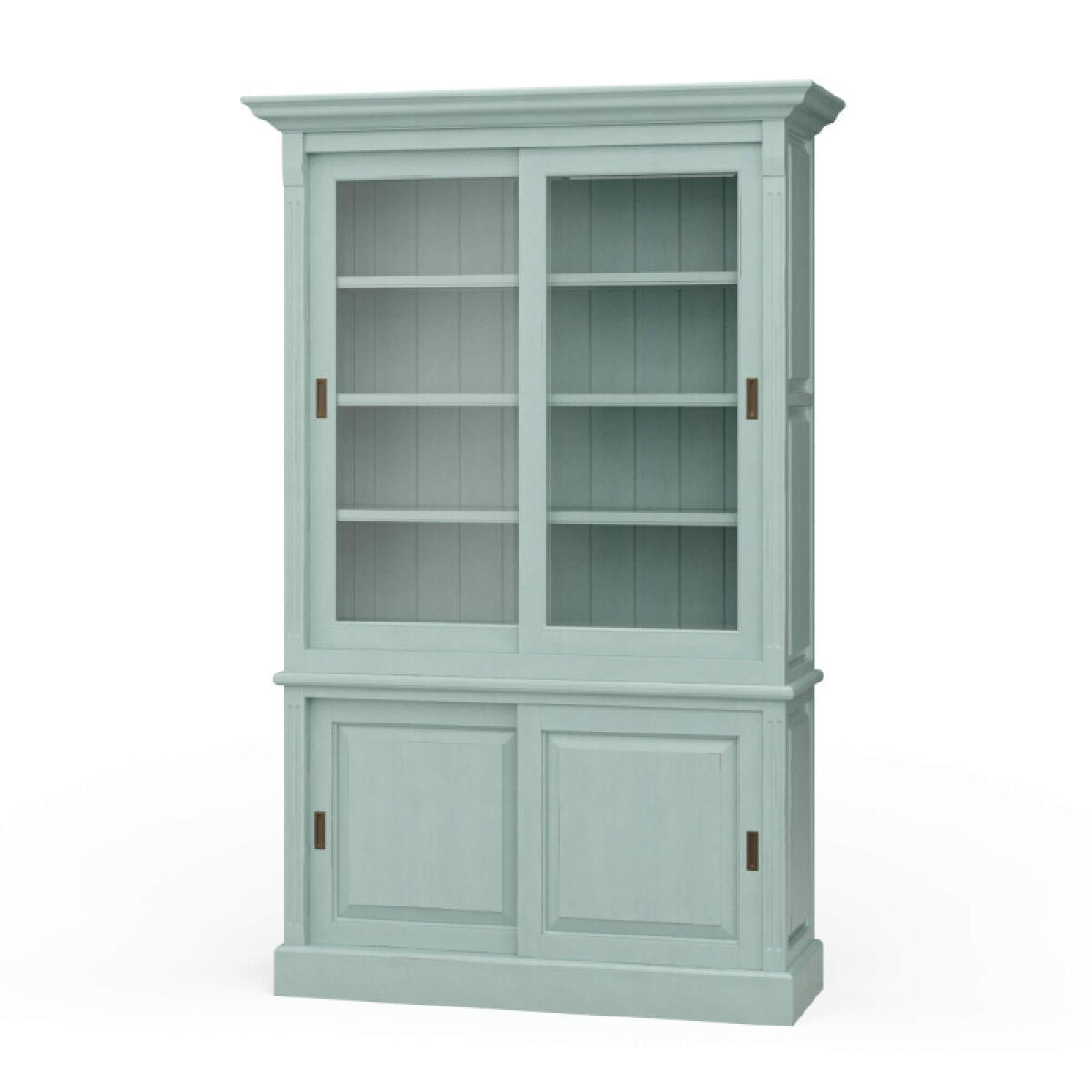 851abc05ea704cd224350960be771795 Hudson 88'' Bookcase W/ 2 Sliding Doors - Image 1