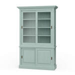 Hudson 88'' Bookcase W/ 2 Sliding Doors