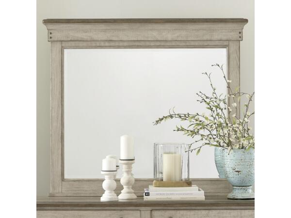 Ivy Hollow Landscape Mirror Bedroom Mirrors Brown
