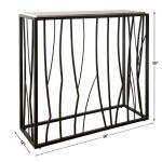 Reed Console Table, 2 Cartons - Image 7