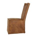 Delroy Armless Chair, Cognac, 2 Per Box, Priced Each - Image 5