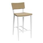 Calbas Outdoor Bar Stool, White - Image 7