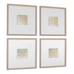 Now & Then Hand Painted Canvases, S/4 - Image 4