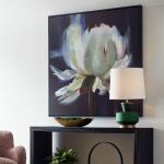 Peony Framed Canvas - Image 4