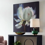 Peony Framed Canvas - Image 3