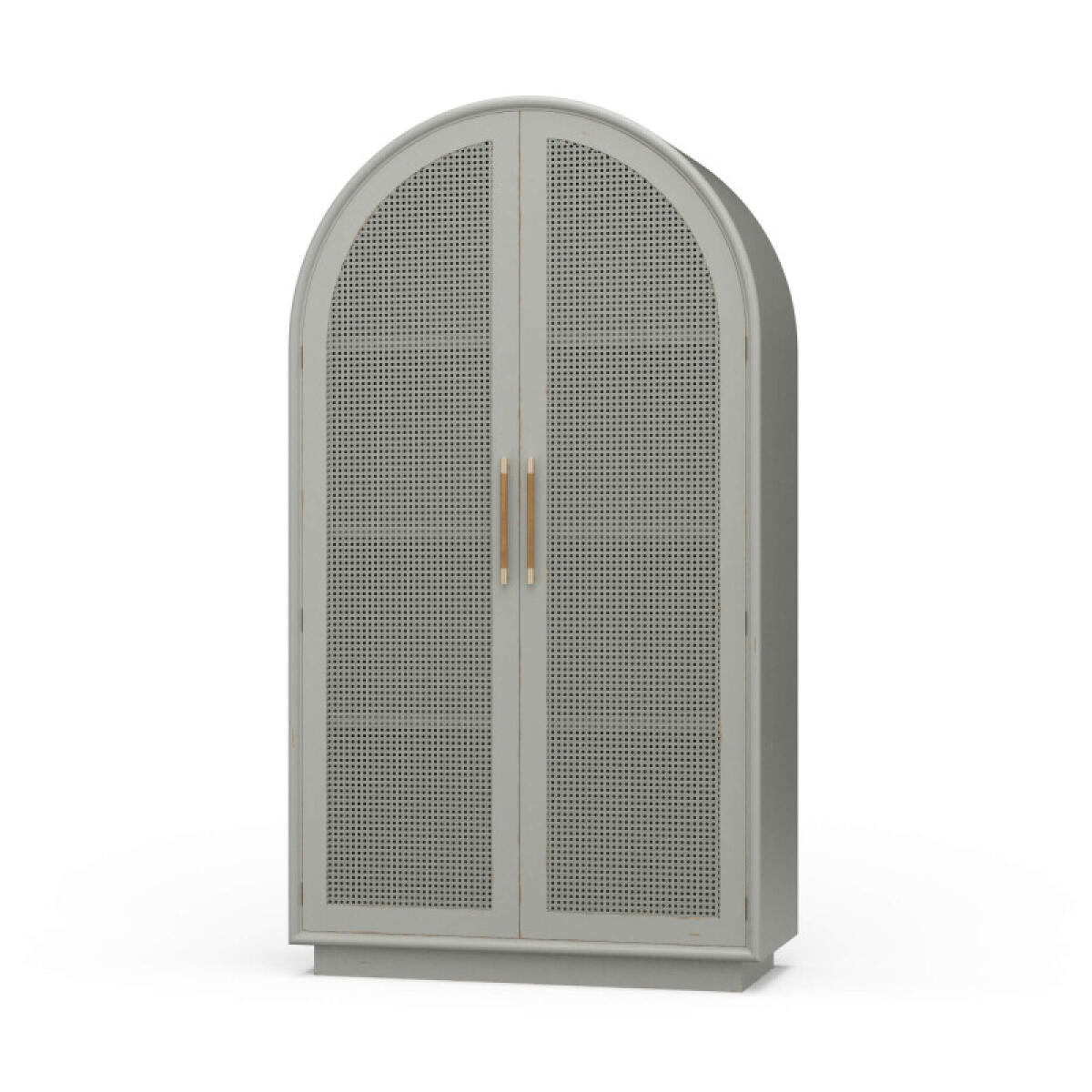 85a4b497ee6af03ef0df8979b58752e4 Vannes Wardrobe W/ Rattan Door - Image 1