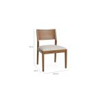 Myers Dining Chair with Upholstered Seat - Image 6