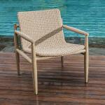 Sumba Outdoor Lounge Chair, Oatmeal Outdoor Chairs Cream 21