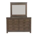 King Two Sided Storage Bed, Dresser & Mirror, Chest - Image 5