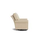 Oswell Roll Arm Swivel Glider Chair Chairs Bassett Furniture 10