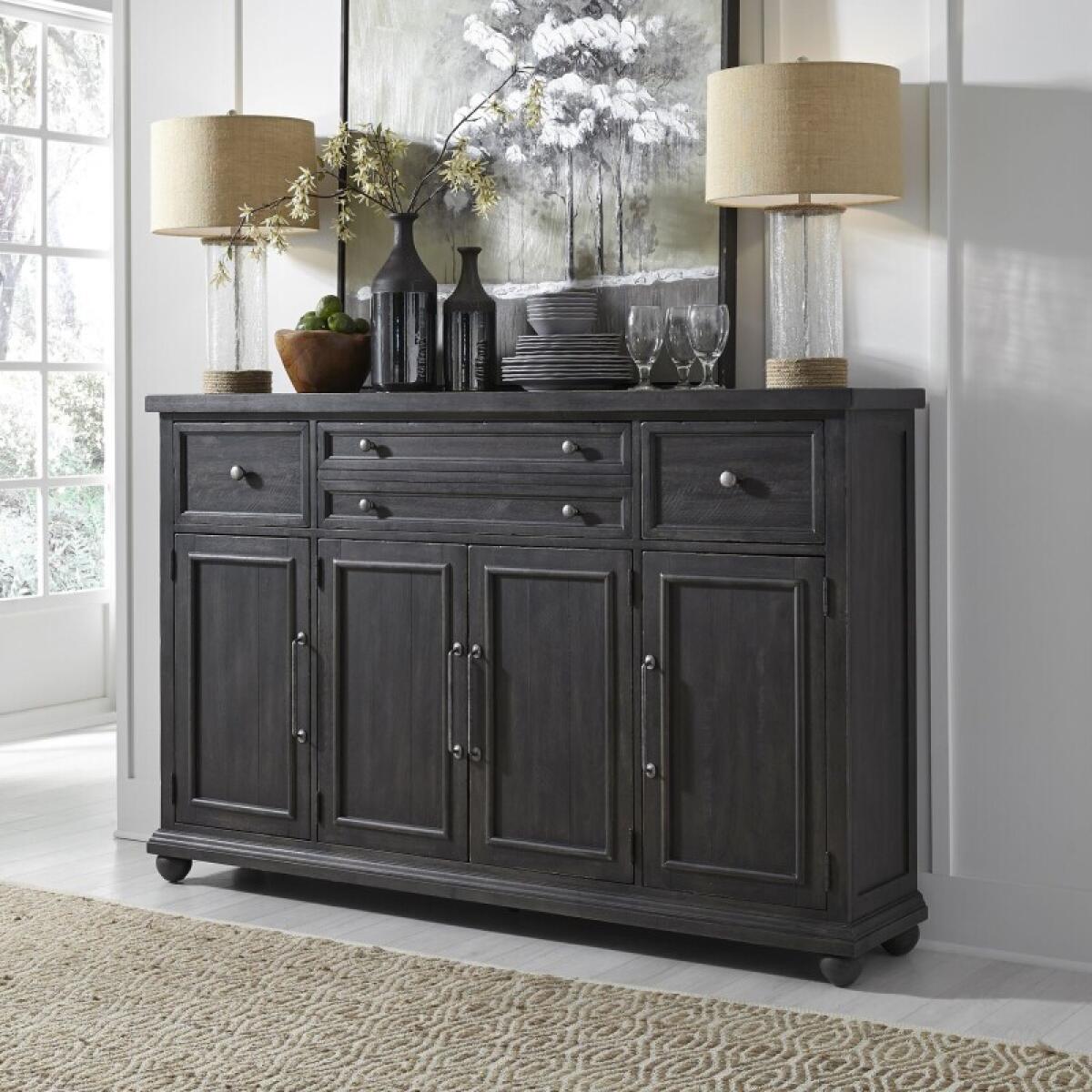 Harvest Home Hall Buffet Dining Storage Brown 2 Harvest Home Hall Buffet Dining Storage Brown 2