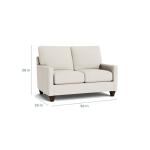 True Custom™ True Custom® Track Arm Loveseat - Image 7
