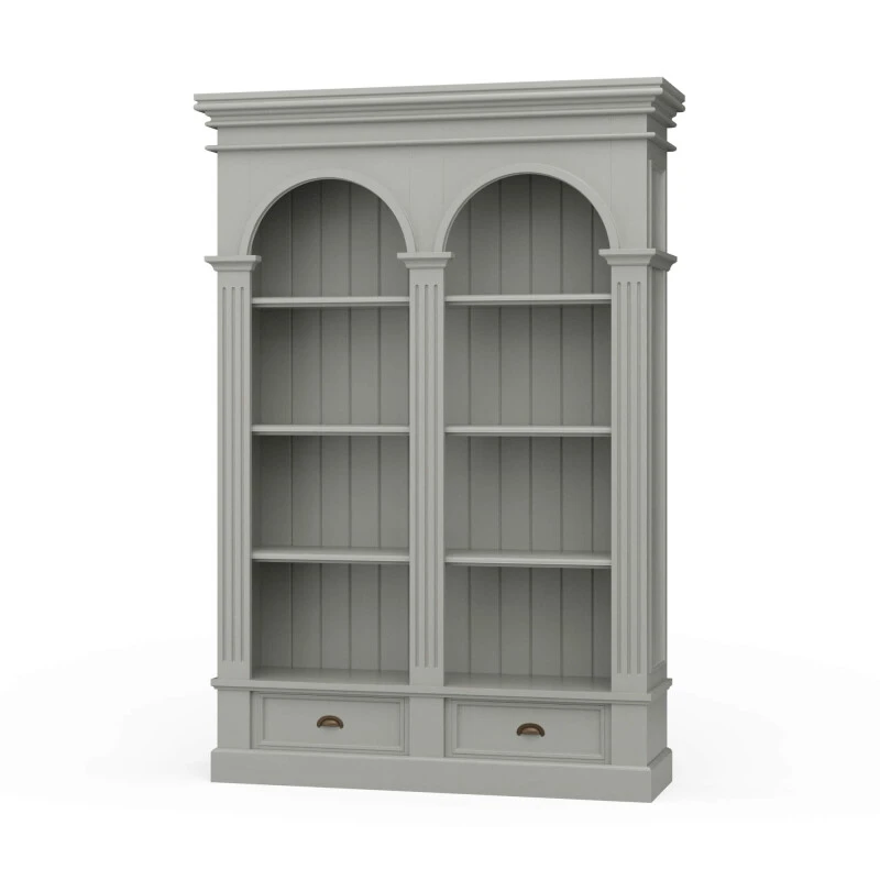 86366d3f9f384ecd7c1d94e63ddbe441 Roosevelt Double Arch Bookcase - Image 1