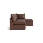 Beckham Leather Modular Chaise Sectional Sofa - Image 4