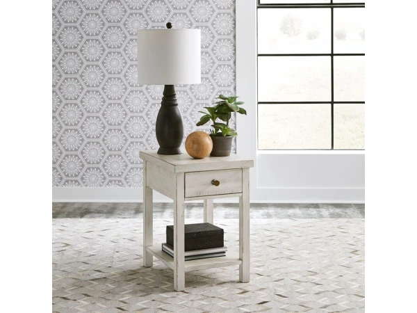 Modern Farmhouse Drawer Chair Side Table Chairside Tables Chairside Tables