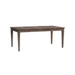 HideAway Solid Maple Boat Shaped Dining Table