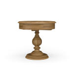 Andora Round Plinth Cocktail Table Cocktail & Coffee Tables Andora Weathered Natural 10