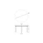 Cholet Round Dining Table - Image 3