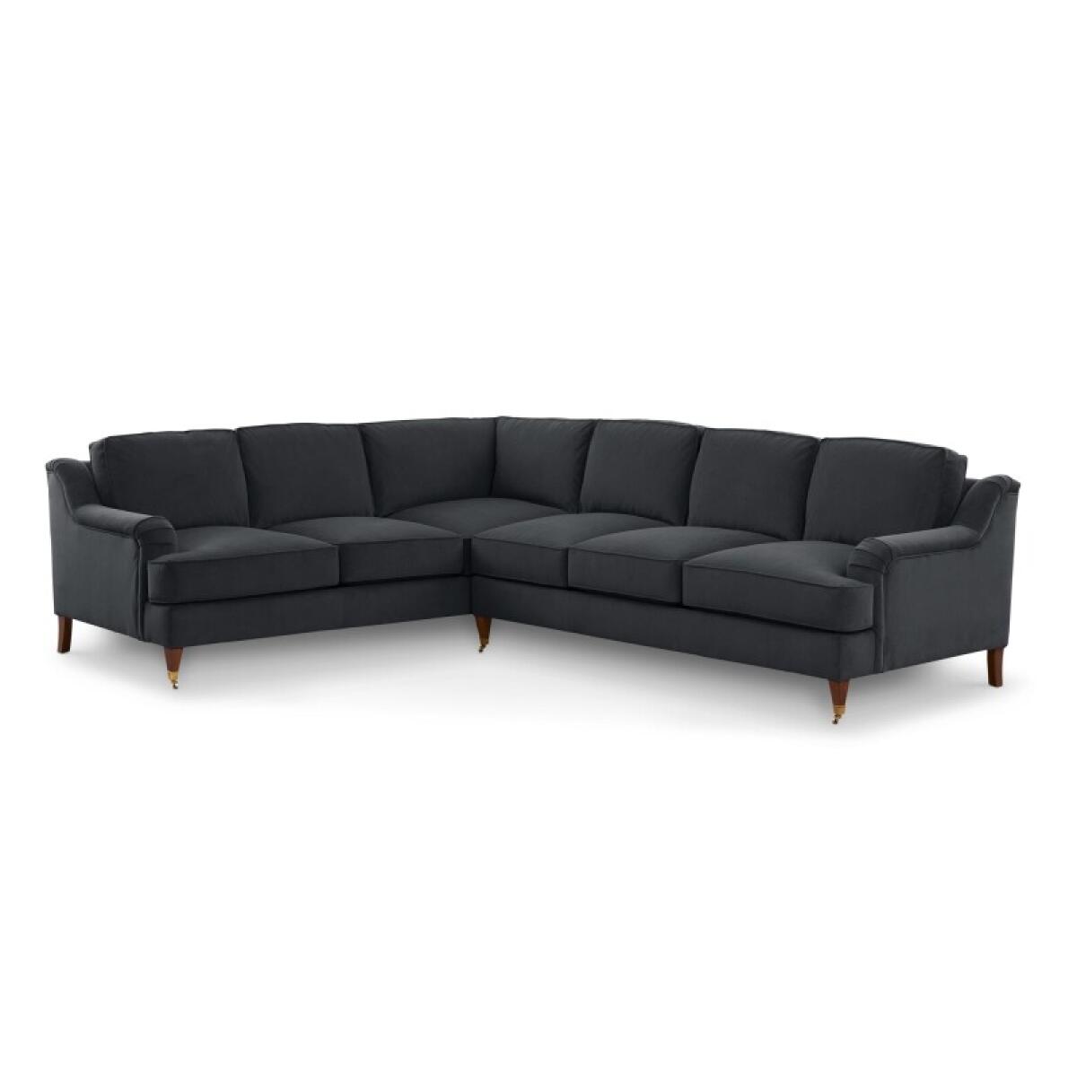 Stockten English Arm L-Shape Sectional with Casters Sectionals Bassett Furniture 2 Stockten English Arm L-Shape Sectional with Casters Sectionals Bassett Furniture 2