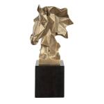 Chiseled Horse Bust, Sculpture - Image 6