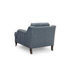 Stockten Indigo English Arm Chair with Casters - Image 4