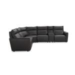 Chauncey Leather Power Reclining Sectional - Image 6
